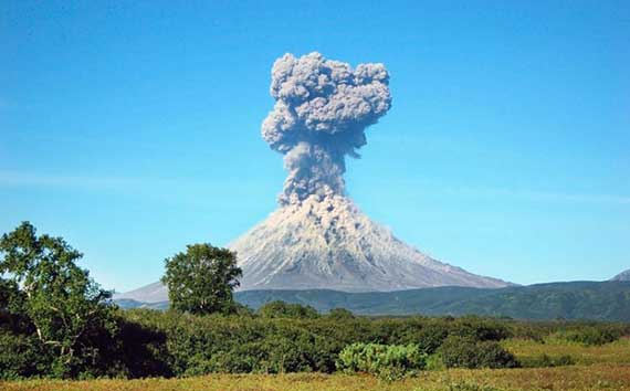 Natural Causes of Global Warming Volcano Causes Temperature Change